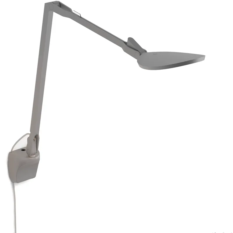 Splitty Reach Wall Mount Desk Lamp Wall Light in Silver