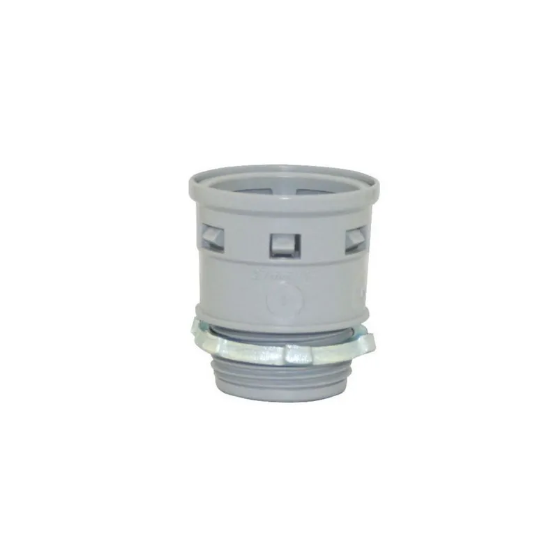 1" ENT Threaded Male Adapter, Gray