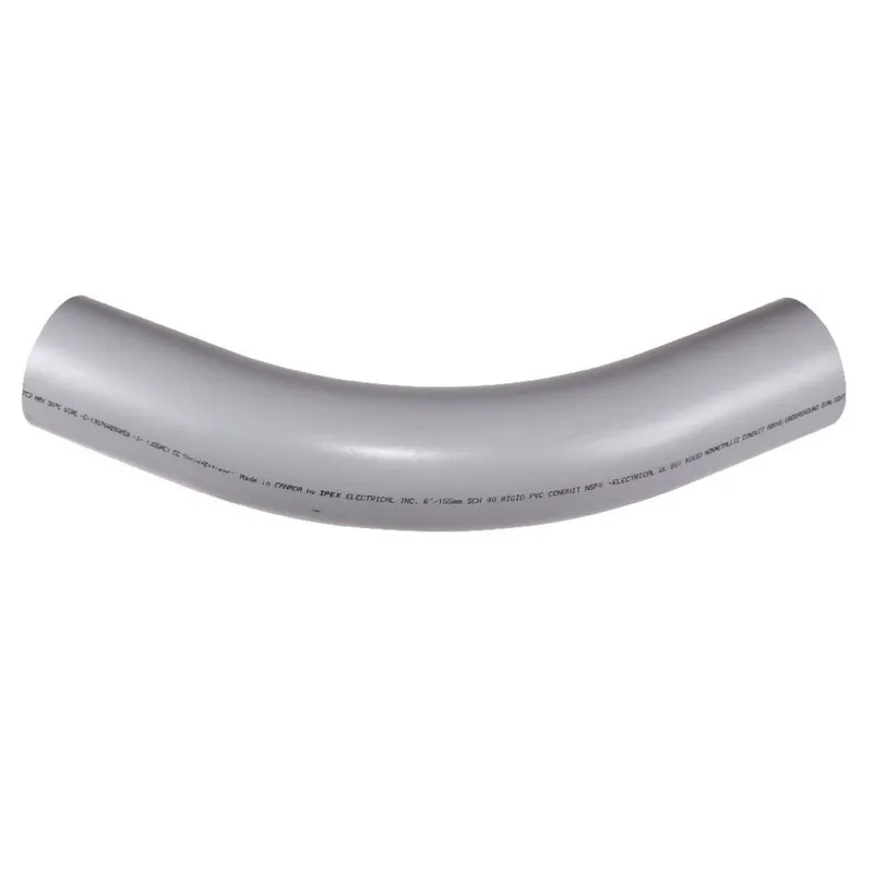 40STD6045 6INX45D PVC STD ELBOW SPXSP SCH40 KRALOY