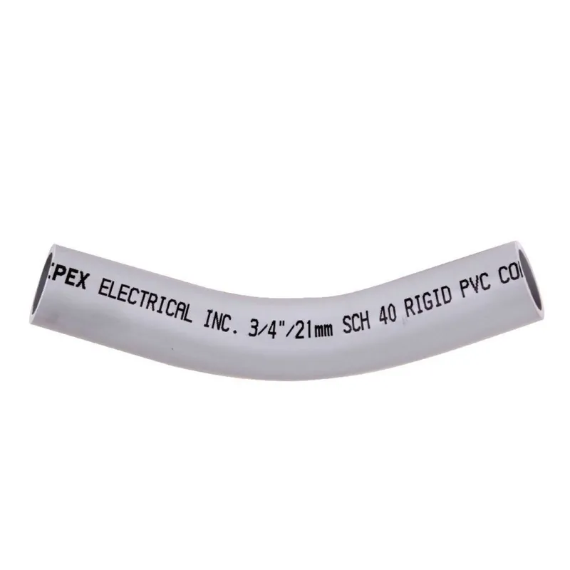 40STD0745 3/4INX45D PVC STD ELBOW SPXSP SCH40 KRALOY