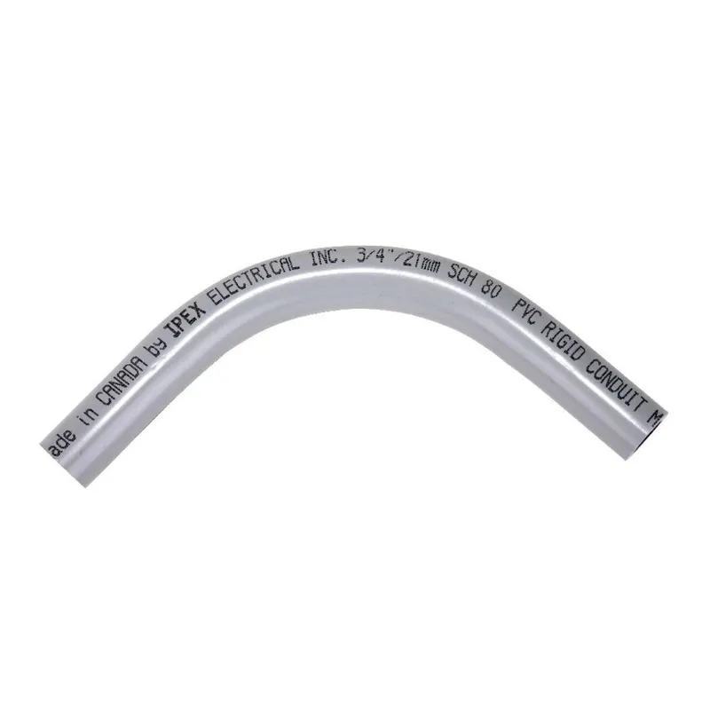 80STD0790 3/4INX90D PVC STD ELBOW SPXSP SCH80 KRALOY