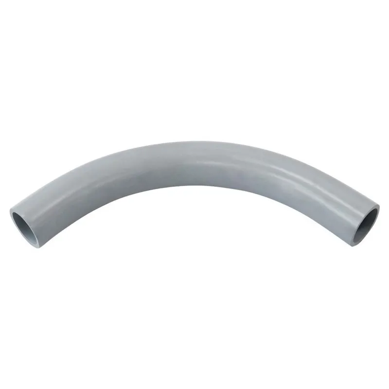 2" PVC 90° Elbow, Schedule 80, Gray
