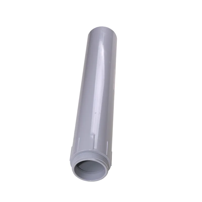 Slip Meter Riser, 2" Diameter, 2' Length, PVC