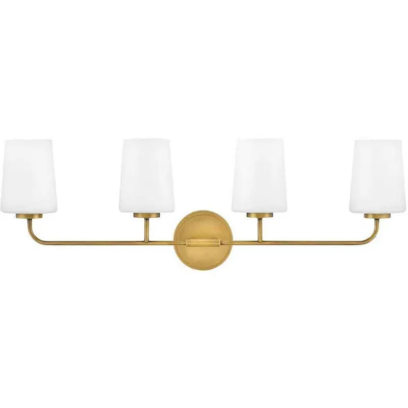 Kline LED 33 inch Heritage Brass Bath Light Wall Light