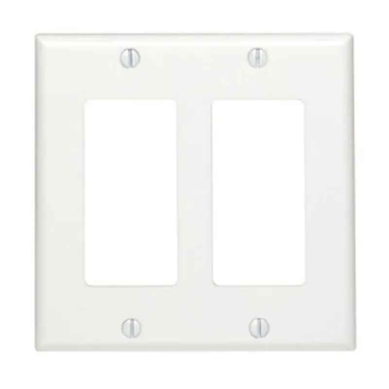 2G WHT WALLPLATE