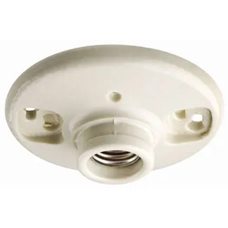 PORC KEYLESS LAMPHOLDER