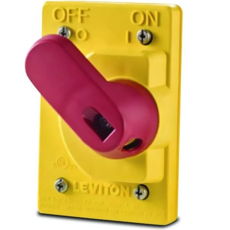 Weatherproof Cover, 1 Gang, Toggle Type, IP66, Vertical Mount, Non-Metallic
