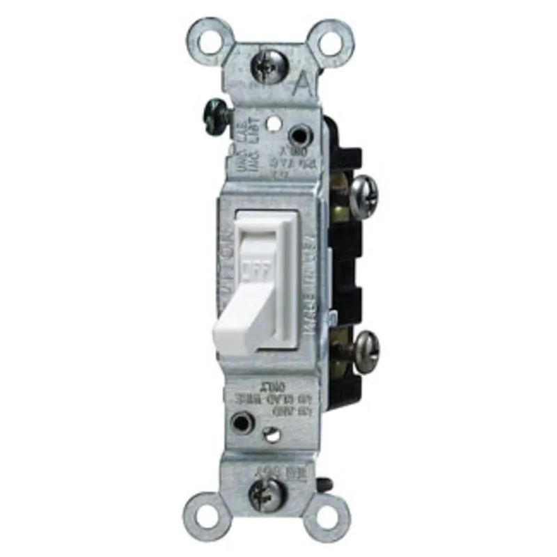 SP 15A 120V WHT AC SW