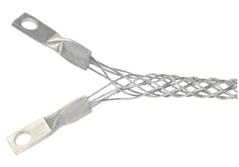 Strain Relief With Closed Mesh, I-Grip Type, 0.520 - 0.730"