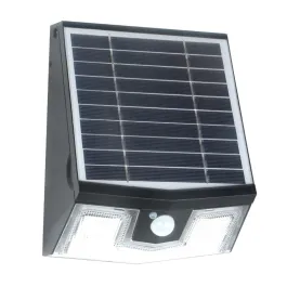 Light Efficient Design 15W LED Solar Wall Pack - 4000K - 1,500 Lumens