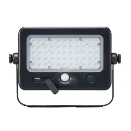 Light Efficient Design Off-Grid Solar Powered LED Flood Light - 4000K - 1,100 Lumens