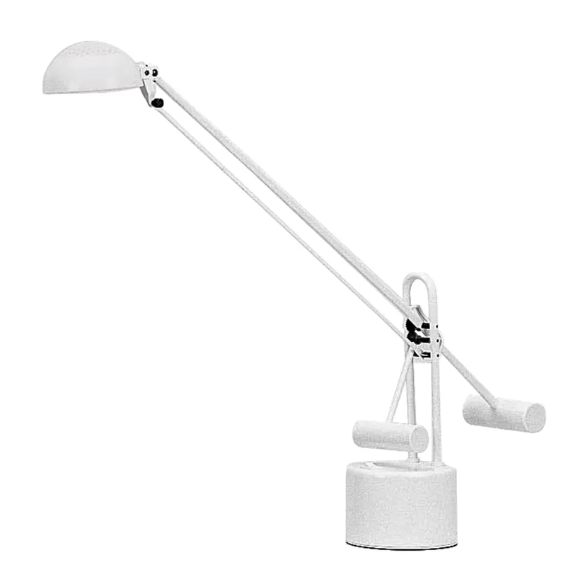 Halotech 25 inch 8.00 watt White Desk Lamp Portable Light