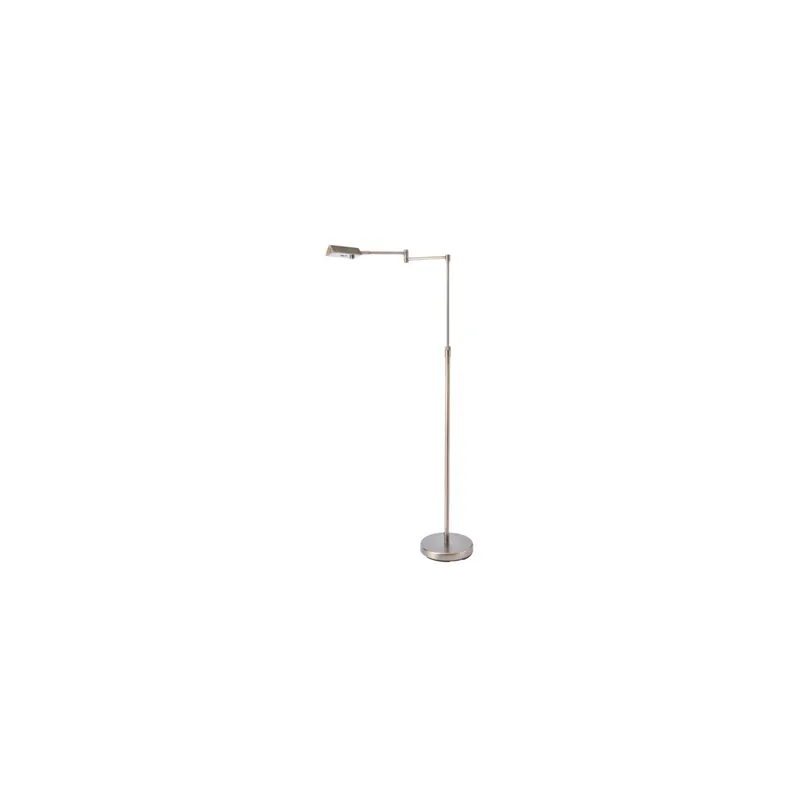 Pharma Collection 55 inch 10 watt Antique Brass Floor Lamp Portable Light