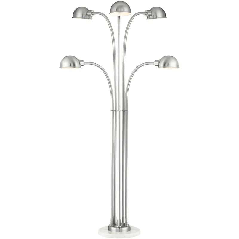 Rowley 66 inch 40.00 watt Brushed Nickel Floor Lamp Portable Light