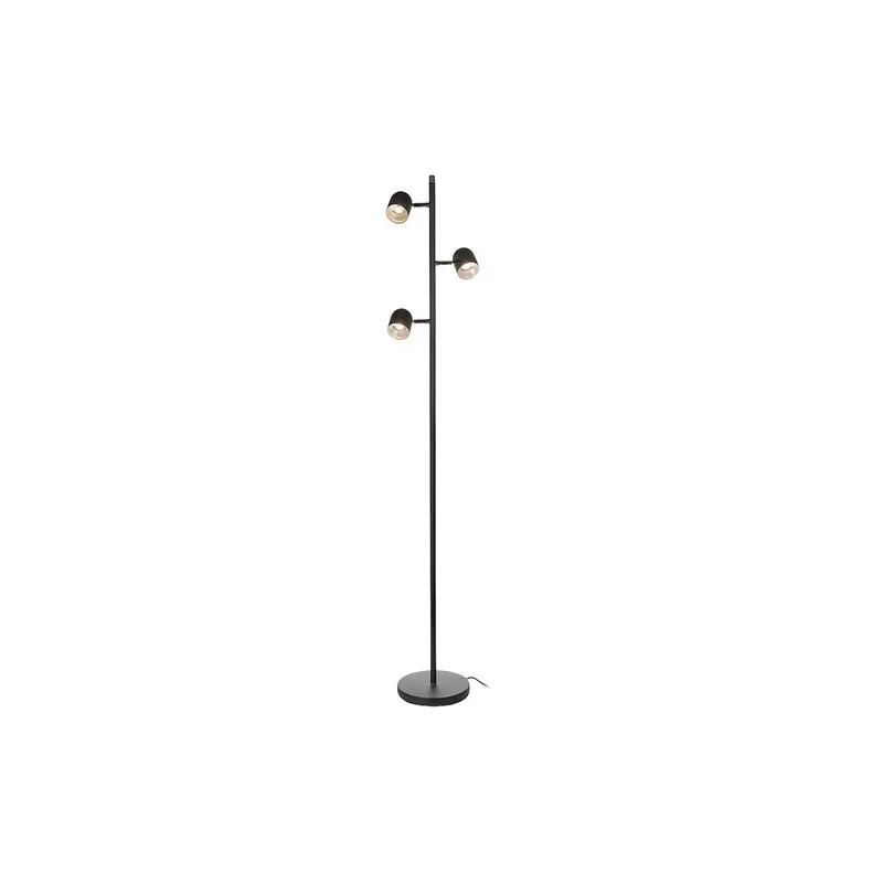 Tiara 63 inch 5.00 watt Black Floor Lamp Portable Light