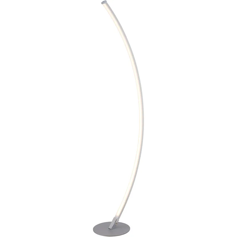 Monita 51.5 inch 30 watt Silver Floor Lamp Portable Light