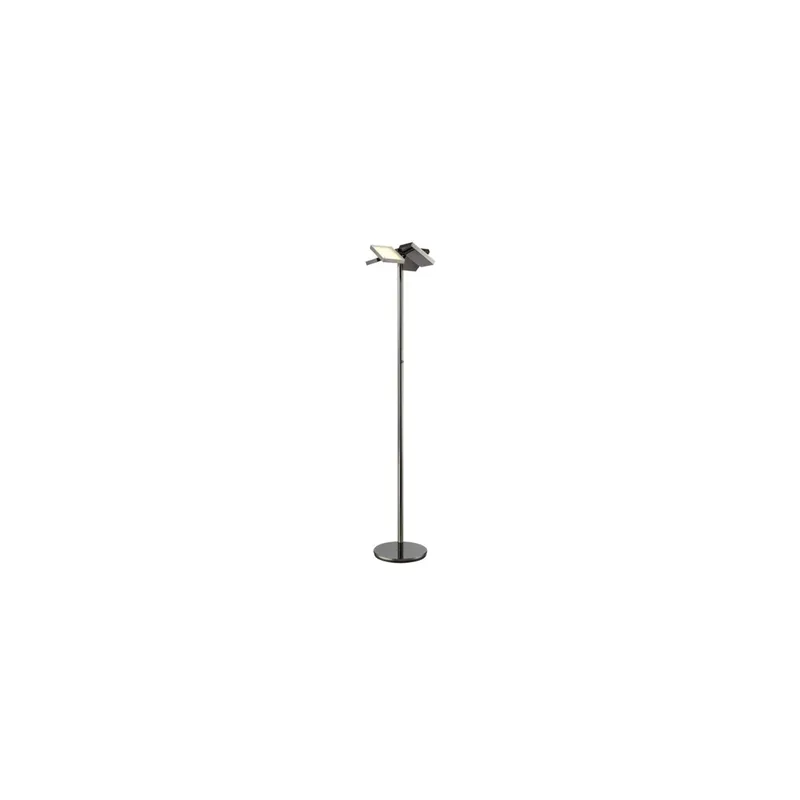 Lampard 71 inch 12.5 watt Gun Metal Floor Lamp Portable Light