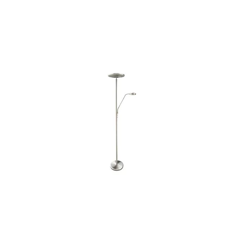 Monet 71.75 inch 30 watt Brushed Nickel Torch Lamp Portable Light