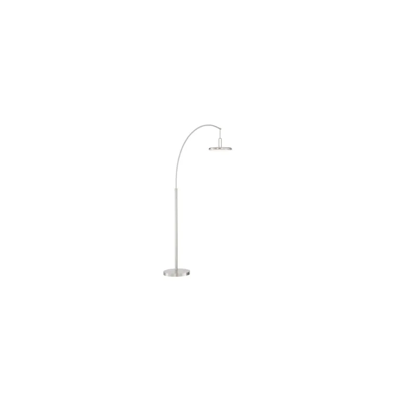 Sailee 84 inch 30.00 watt Brushed Nickel Arc Lamps Portable Light