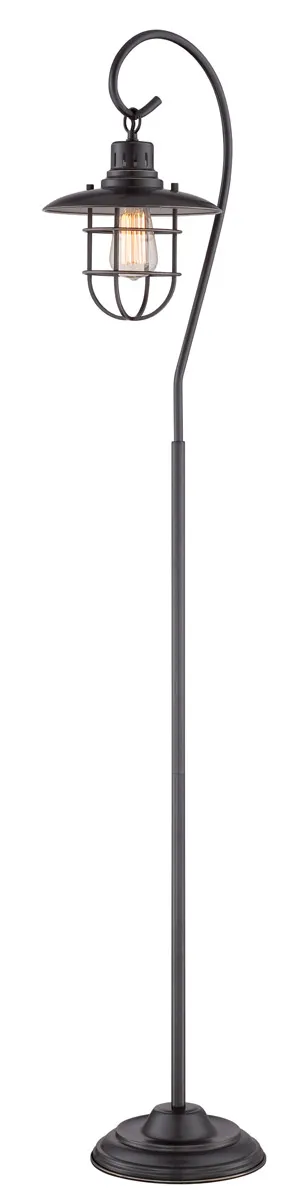 Lanterna II 58.5 inch 60 watt Dark Bronze Floor Lamp Portable Light