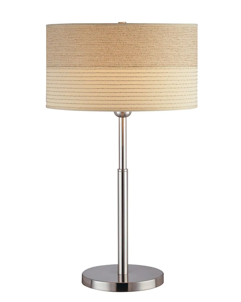 Relaxar 26 inch 25 watt Polished Steel Table Lamp Portable Light