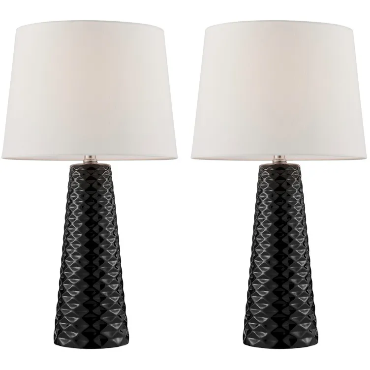 Muriel 24 inch 100.00 watt Black Table Lamp Portable Light