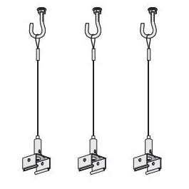 Litetronics 96" Vapor Tight Suspension Mounting Kit
