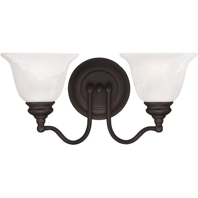Essex 2 Light 15.25 inch Bronze Vanity Sconce Wall Light