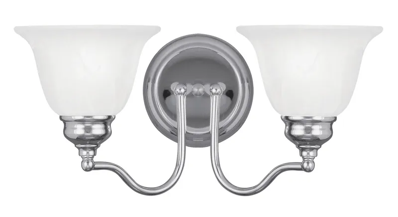 Essex 2 Light 15.25 inch Polished Chrome Vanity Sconce Wall Light