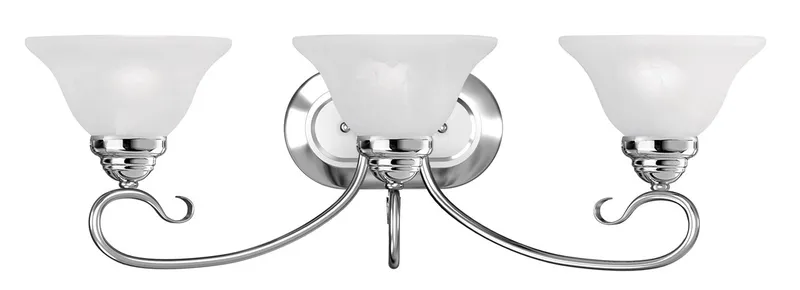 Coronado 3 Light 26.5 inch Polished Chrome Vanity Sconce Wall Light