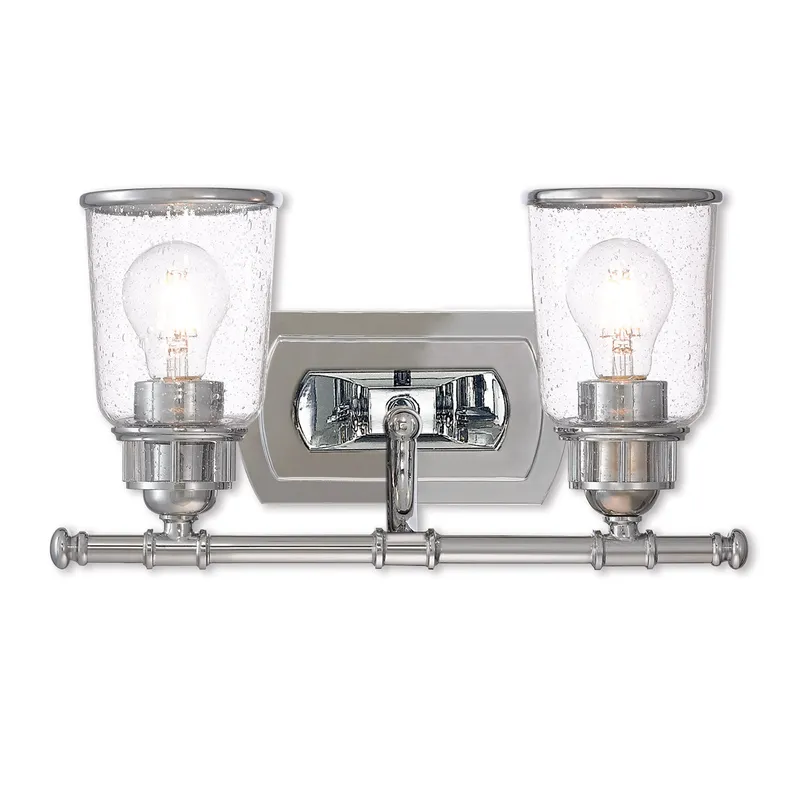 Lawrenceville 2 Light 16 inch Polished Chrome Vanity Sconce Wall Light