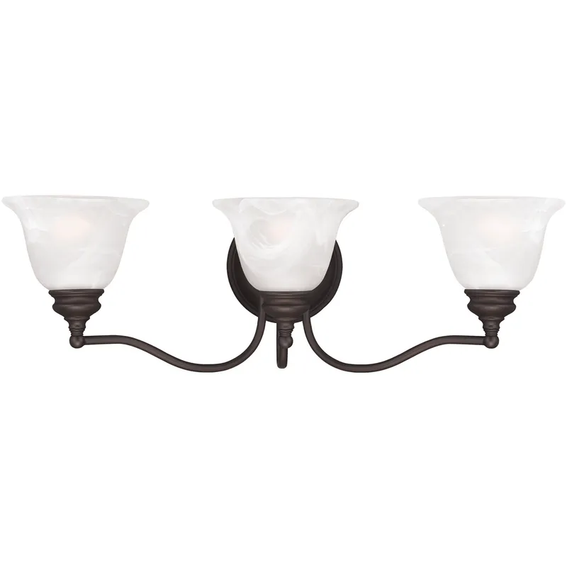 Essex 3 Light 24 inch Bronze Vanity Sconce Wall Light