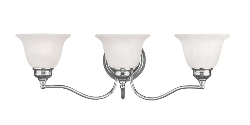 Essex 3 Light 24 inch Polished Chrome Vanity Sconce Wall Light