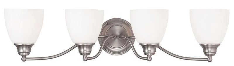 Somerville 4 Light 30 inch Brushed Nickel Vanity Sconce Wall Light