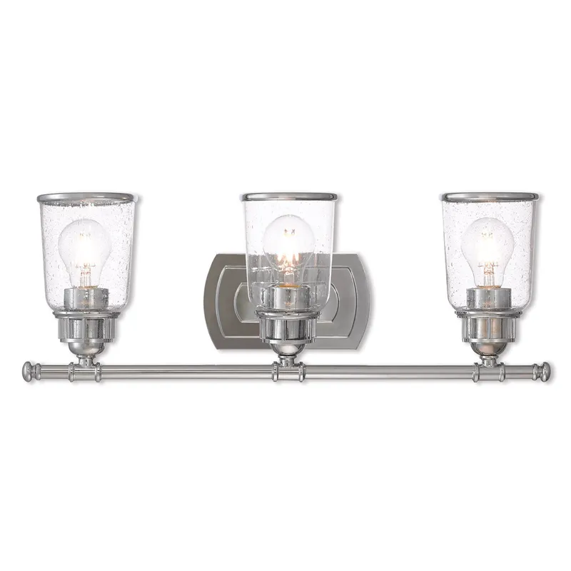 Lawrenceville 3 Light 23.5 inch Polished Chrome Vanity Sconce Wall Light