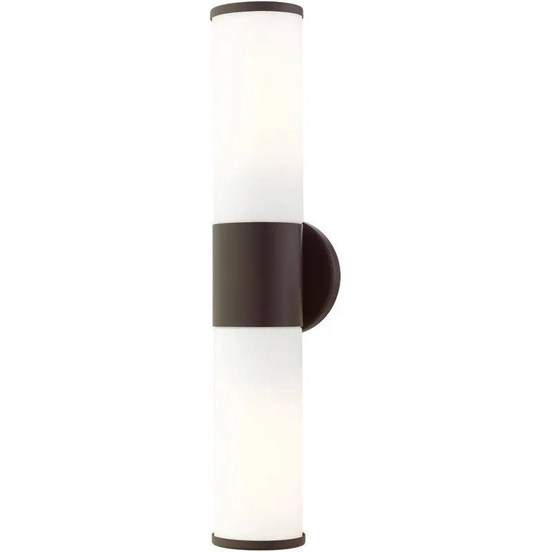 Lindale 2 Light 18.5 inch Bronze ADA Vanity Sconce Wall Light