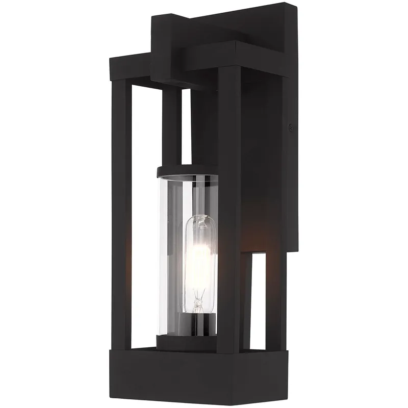 Delancey 1 Light 16 inch Black Medium Outdoor Wall Lantern