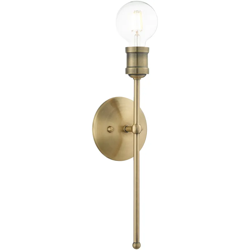 Lansdale 1 Light 5 inch Antique Brass ADA ADA Single Sconce Wall Light