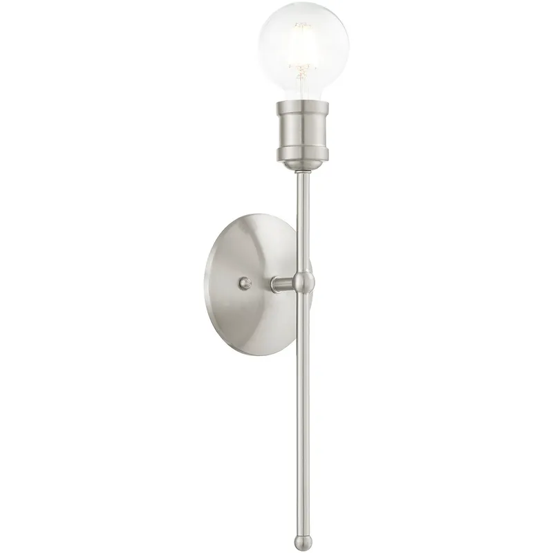 Lansdale 1 Light 5 inch Brushed Nickel ADA ADA Single Sconce Wall Light