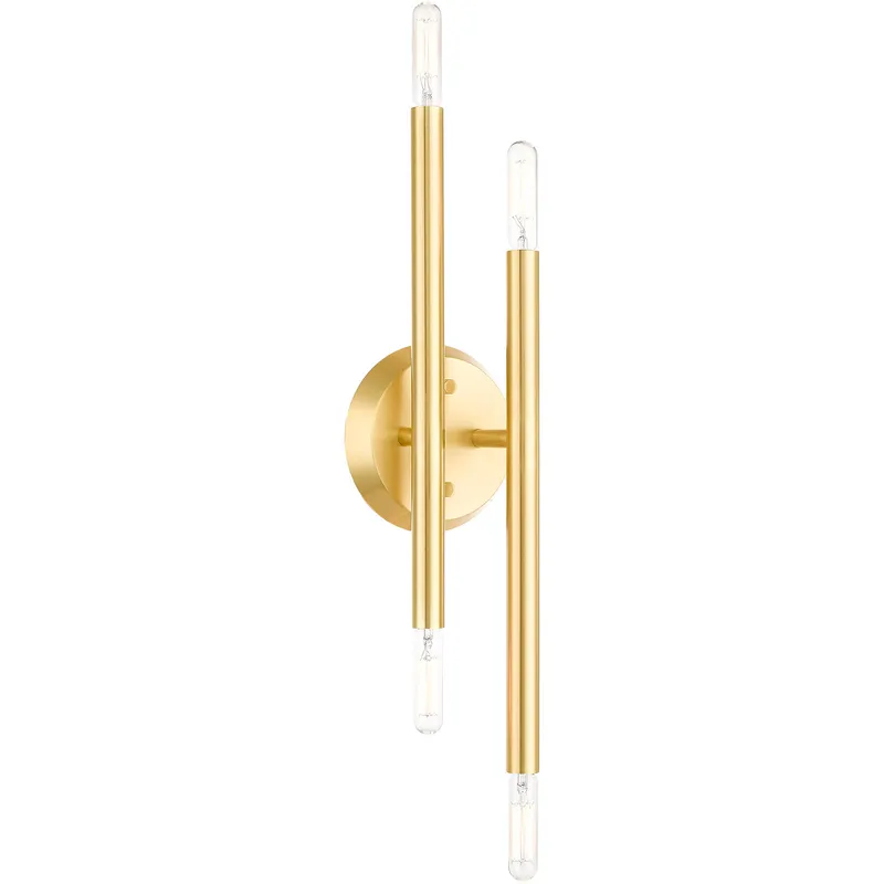 Soho 4 Light 5.13 inch Satin Brass ADA ADA Sconce Wall Light