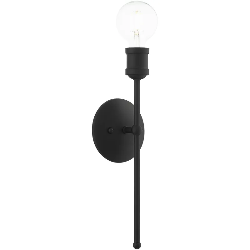Lansdale 1 Light 5 inch Black ADA ADA Single Sconce Wall Light