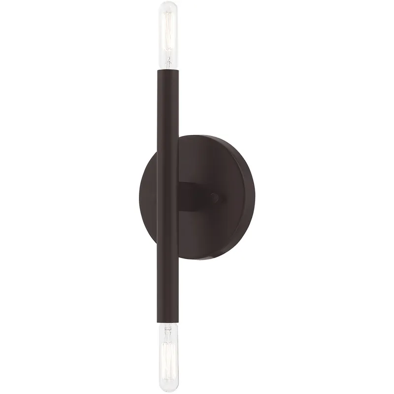 Copenhagen 2 Light 5.13 inch Bronze ADA ADA Sconce Wall Light