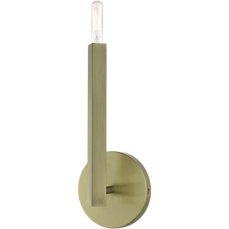 Monaco 1 Light 5.13 inch Antique Brass ADA ADA Sconce Wall Light