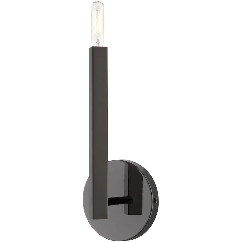Monaco 1 Light 5.13 inch Black Chrome ADA ADA Sconce Wall Light