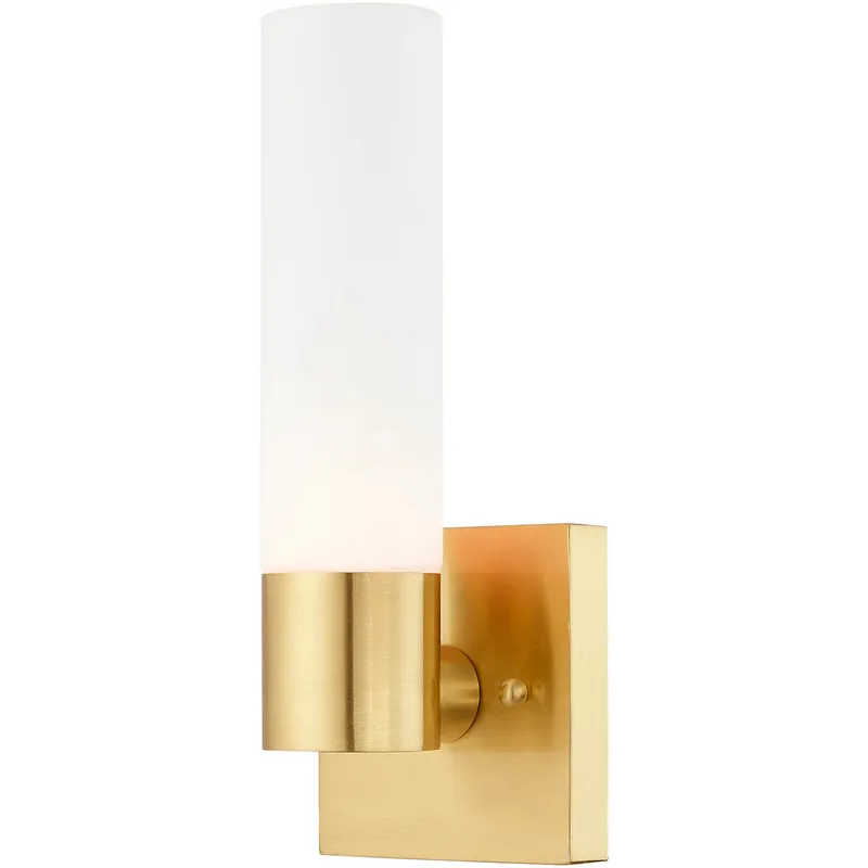 Aero 1 Light 4.5 inch Satin Brass ADA ADA Single Sconce Wall Light