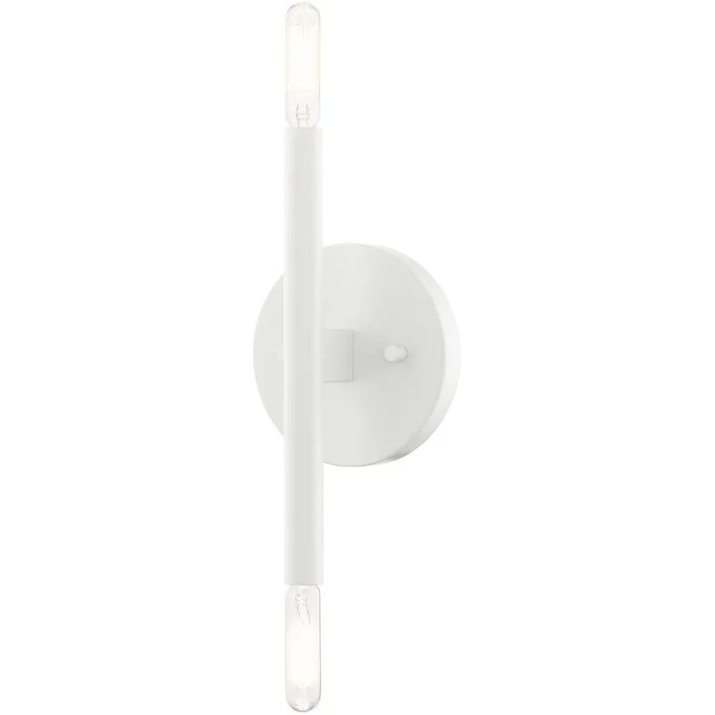 Copenhagen 2 Light 5.13 inch White ADA ADA Sconce Wall Light