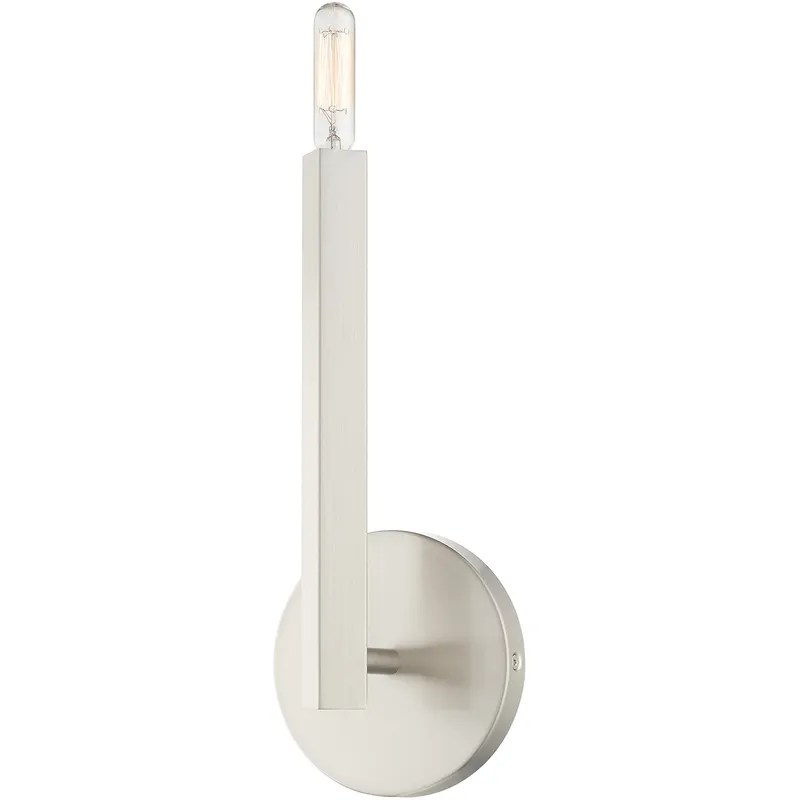 Monaco 1 Light 5.13 inch Brushed Nickel ADA ADA Sconce Wall Light