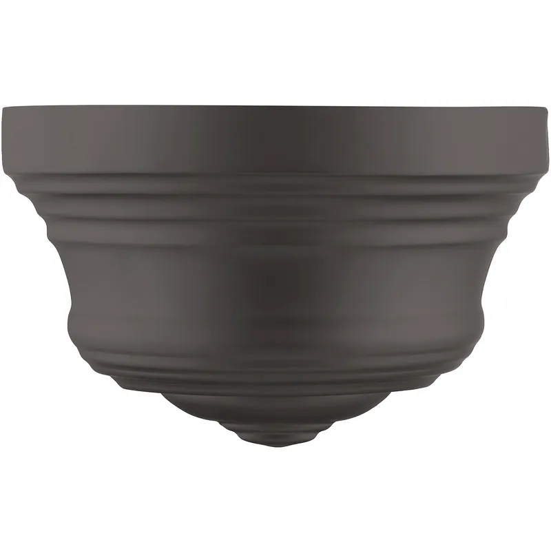 Endicott 1 Light 9.75 inch Bronze with Antique Brass Finish Accents ADA ADA Sconce Wall Light in Bronze with Antique Brass Accent