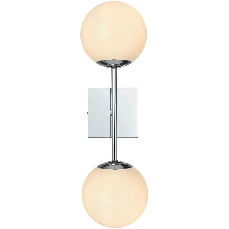 Neri 2 Light 6 inch Chrome Bath Sconce Wall Light