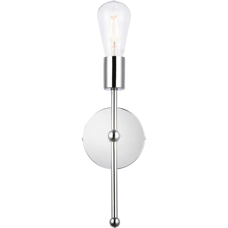 Keely 1 Light 4.7 inch Chrome Bath Sconce Wall Light